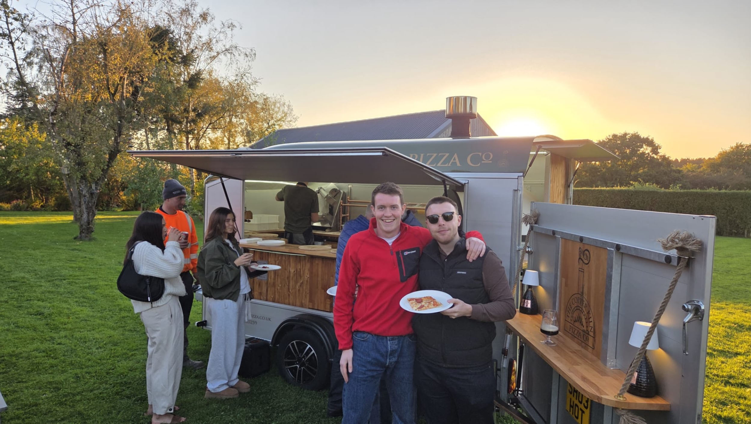 Flexible Pizza Catering for Any party Location or venue