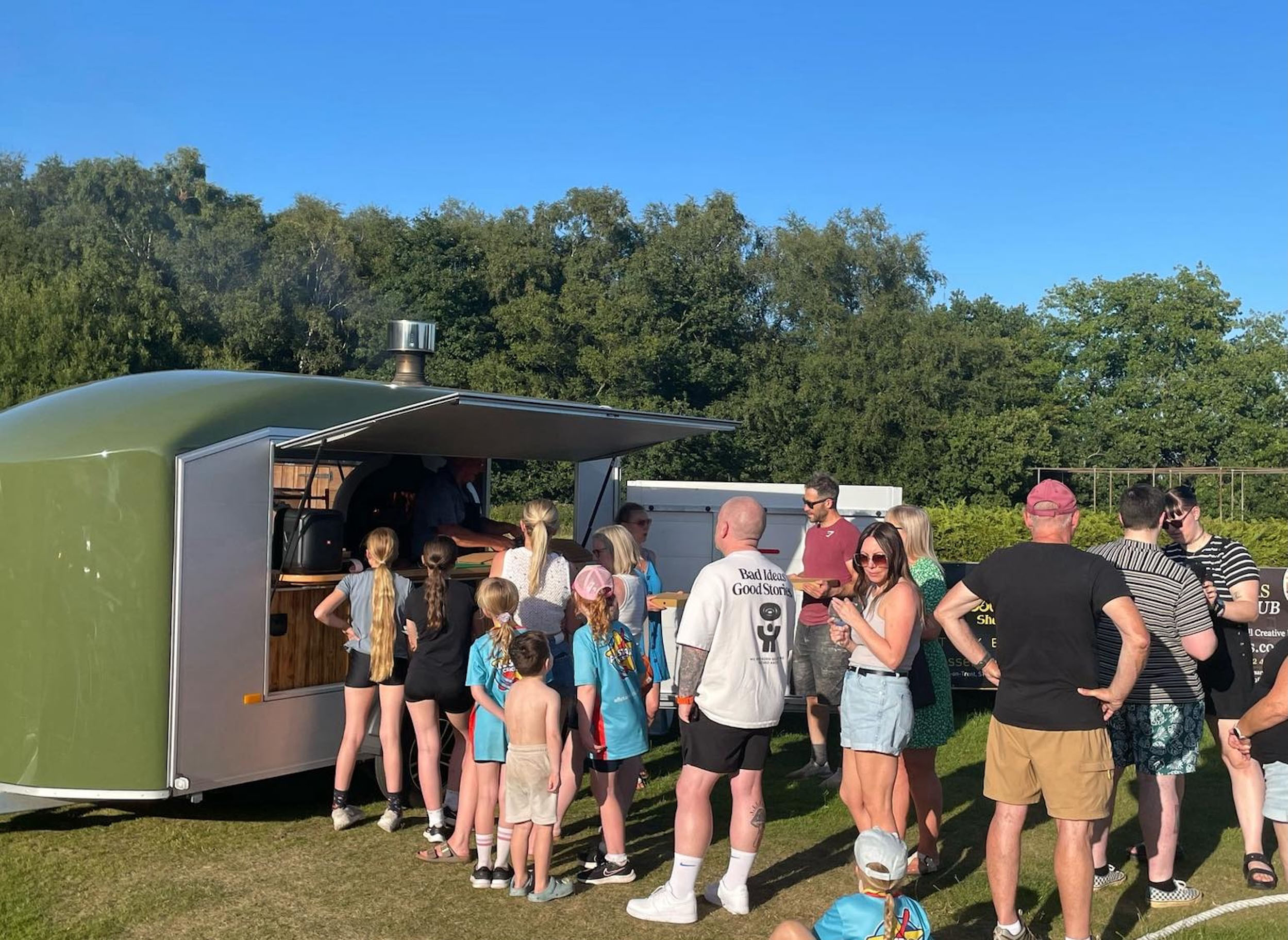 No matter the size or style of your event, we provide party pizza catering across Staffordshire