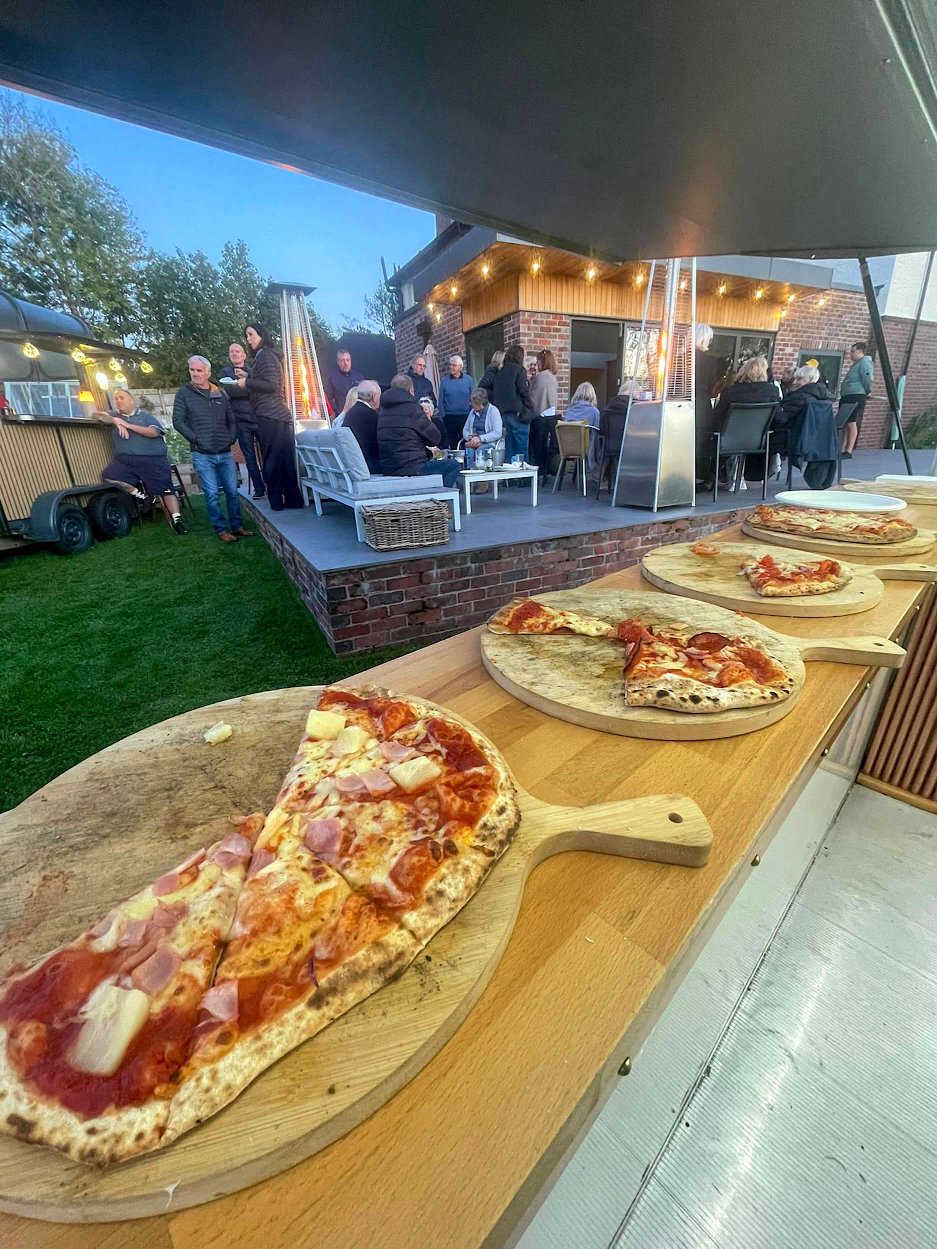 Contact The Copper Kiln Pizza Co. - see if we can serve pizza at your event today.