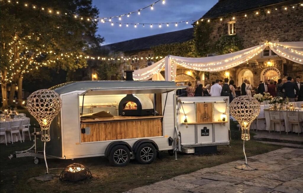 Wedding Pizza Catering Staffordshire | Wood-Fired Pizza Van Hire